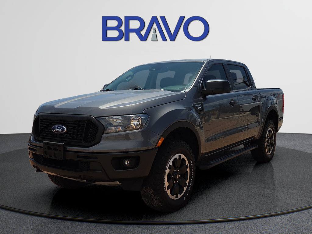 Gray Metallic 2021 Ford Ranger Pickup Truck Four-Wheel Drive Automatic