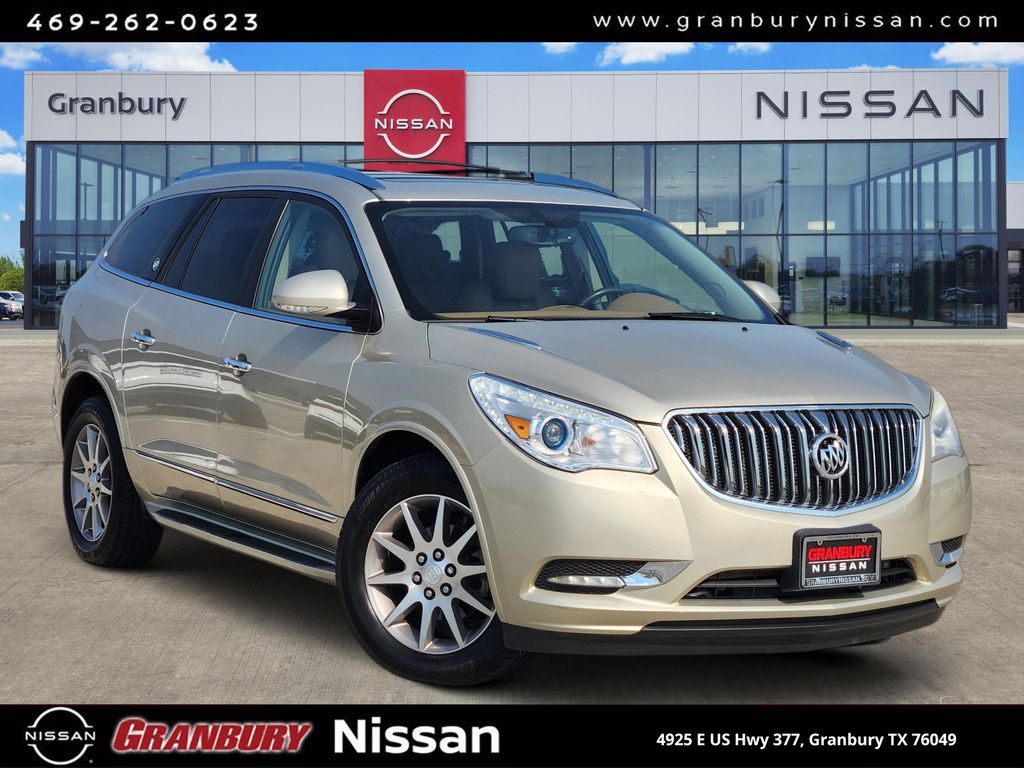 Champagne Silver Metallic 2015 Buick Enclave SUV / Crossover All-Wheel Drive 6-Speed Automatic Overdrive