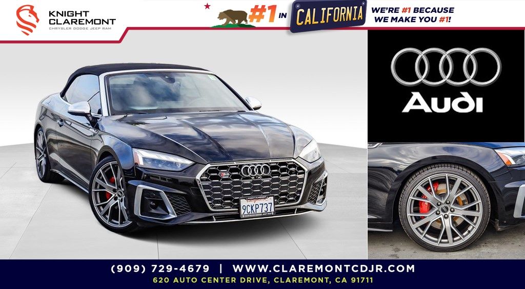 2022 Audi S5 3.0T quattro Premium Plus Cabriolet AWD