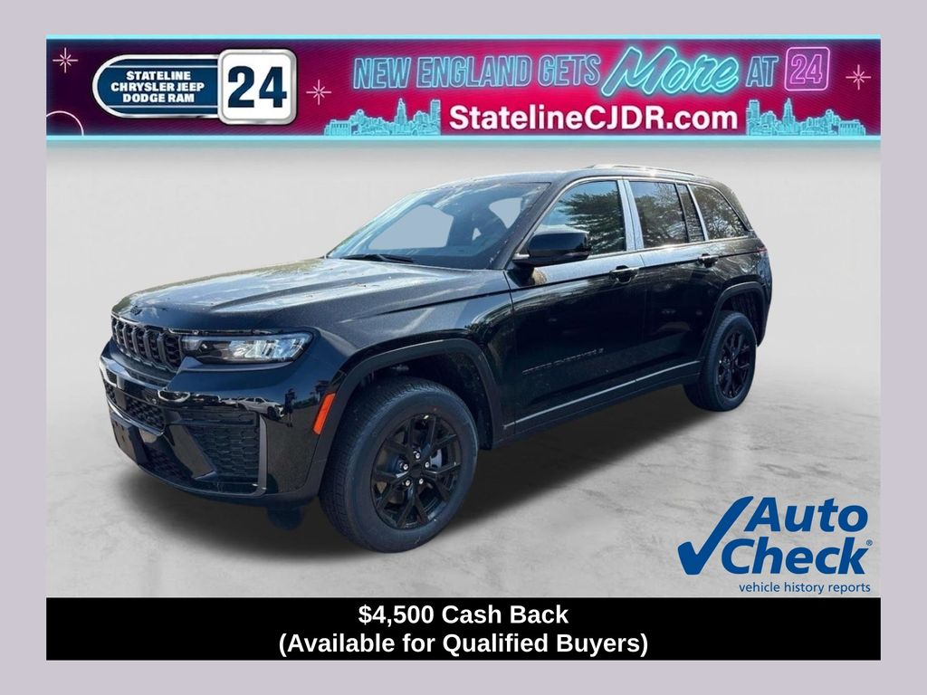 Diamond Black 2026 Jeep Grand Cherokee SUV / Crossover Four-Wheel Drive 8-Speed Automatic
