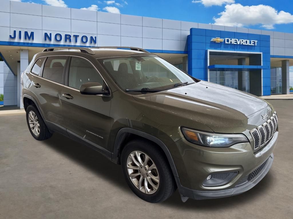 Olive Green Pearlcoat 2019 Jeep Cherokee Latitude FWD SUV / Crossover Front-Wheel Drive 9-Speed Automatic