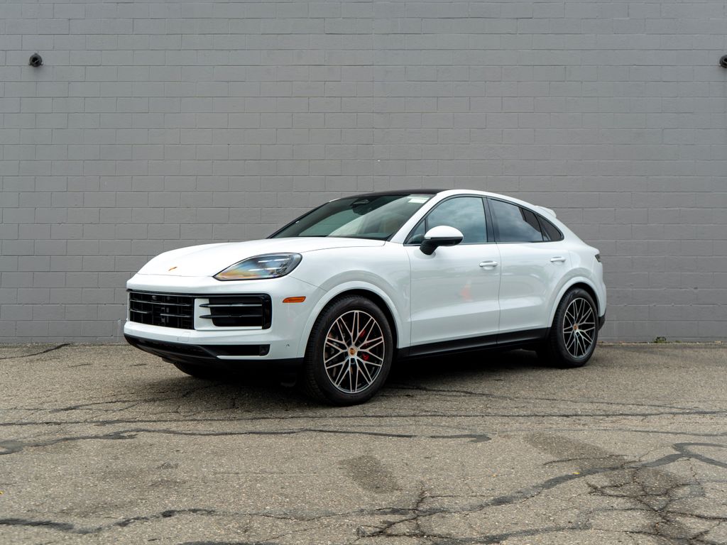 White 2026 Porsche Cayenne Coupe Coupe All-Wheel Drive 8-Speed Automatic