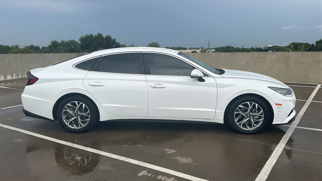 2023 Hyundai Sonata SEL White at Joe Myers Mazda Kia