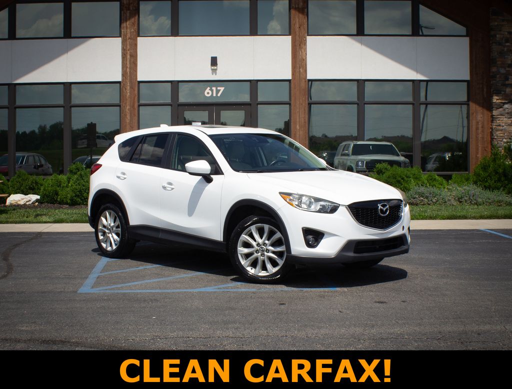 Crystal White Pearl 2014 Mazda CX-5 SUV / Crossover All-Wheel Drive 6-Speed Automatic