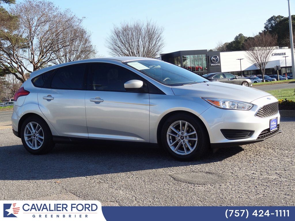 Certified 2018 Ford Focus SE with VIN 1FADP3K22JL272875 for sale in Chesapeake, VA