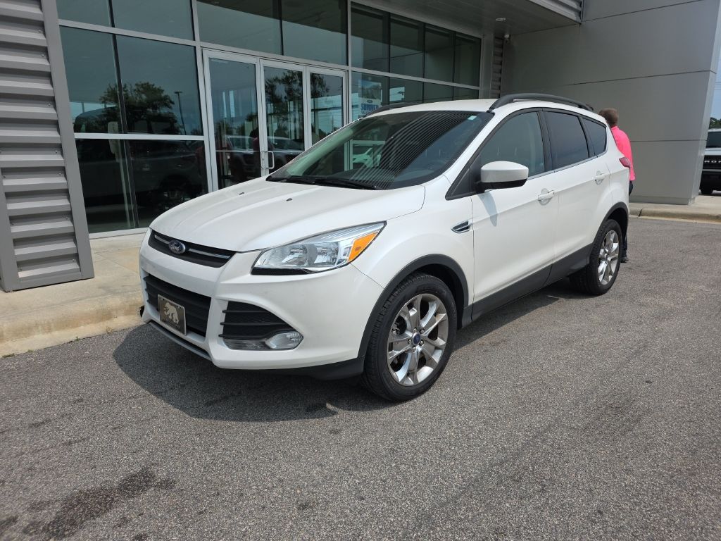 White Platinum Metallic Tri-Coat 2015 Ford Escape SUV / Crossover Front-Wheel Drive 6-Speed Automatic