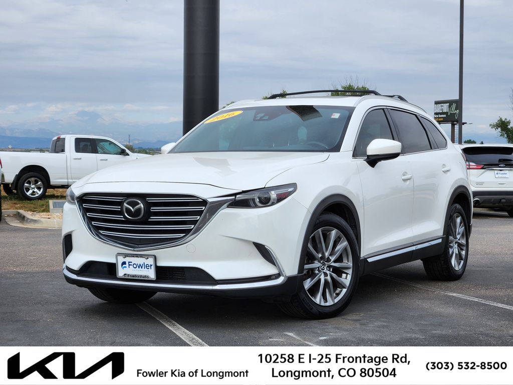 Snowflake White Pearl Mica 2016 Mazda CX-9 SUV / Crossover All-Wheel Drive 6-Speed Automatic