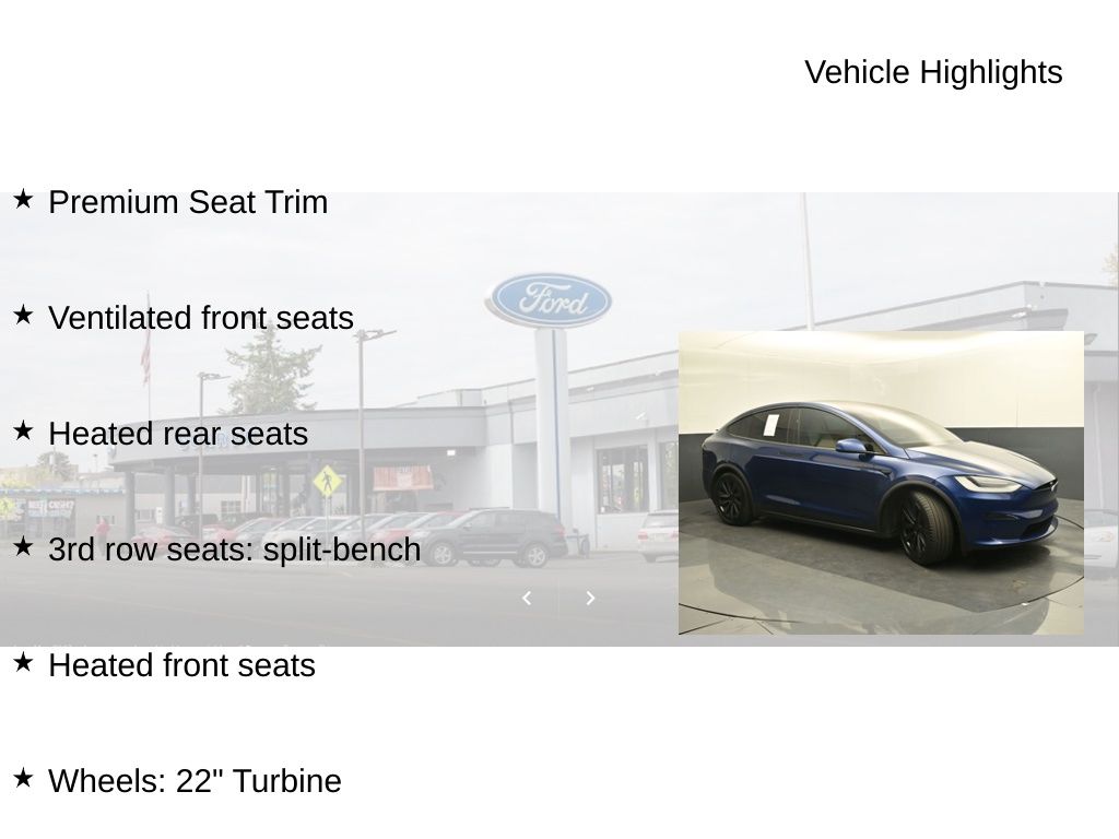 2023 Tesla Model X Plaid Tri Motor All-Wheel Drive