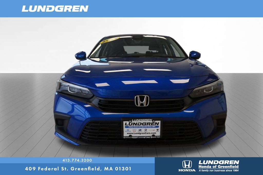 Used 2022 Honda Civic EX with VIN 2HGFE1F74NH321307 for sale in Greenfield, MA