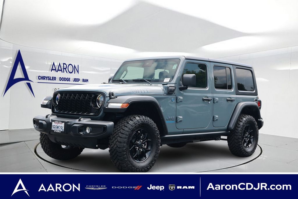 Anvil Clearcoat 2025 Jeep Wrangler 4xe SUV / Crossover Four-Wheel Drive 8-Speed Automatic