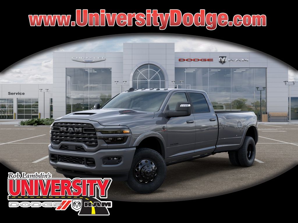 Ceramic Gray Clearcoat 2026 RAM 3500 Pickup Truck Four-Wheel Drive 8-Speed Automatic