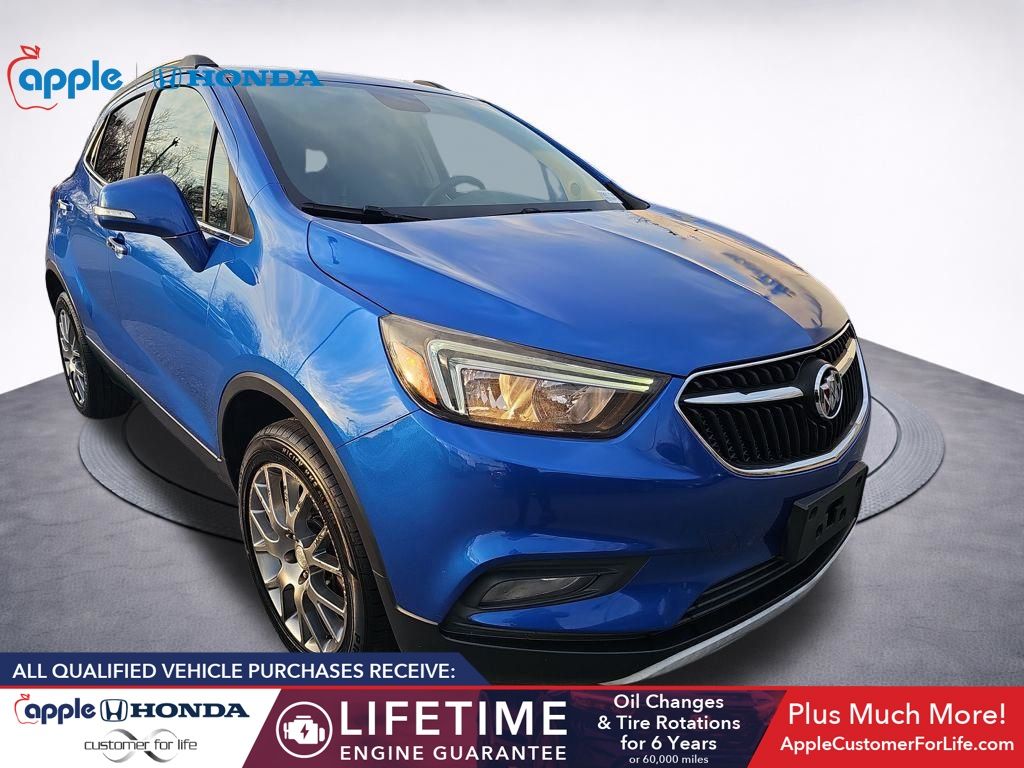 Brilliant Blue Metallic 2017 Buick Encore Sport Touring AWD SUV / Crossover All-Wheel Drive 6-Speed Automatic Overdrive
