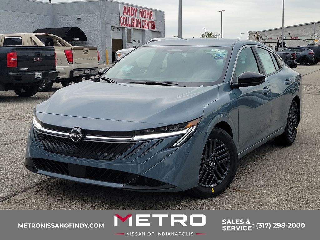 Atlantic Gray Metallic 2026 Nissan Sentra Sedan Front-Wheel Drive Continuously Variable Transmission