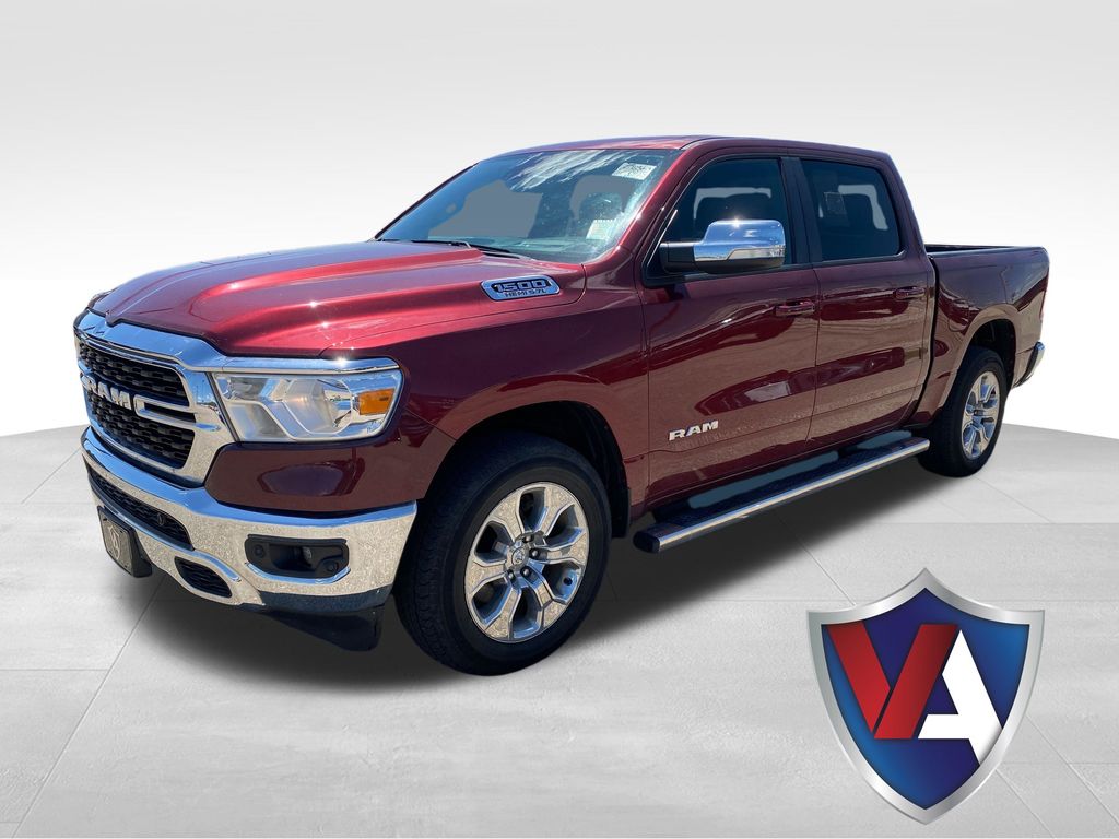 Delmonico Red Pearlcoat 2022 RAM 1500 Pickup Truck Four-Wheel Drive 8-Speed Automatic