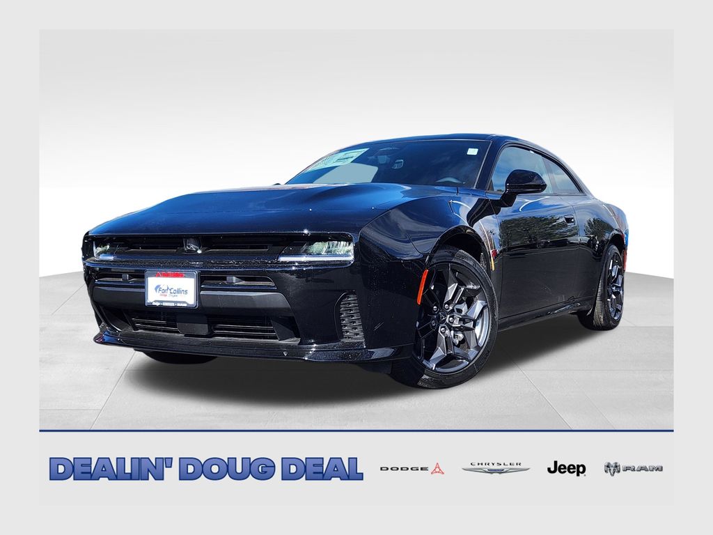 Diamond Black Crystal Pearlcoat 2026 Dodge Charger Daytona Sedan All-Wheel Drive 8-Speed Automatic