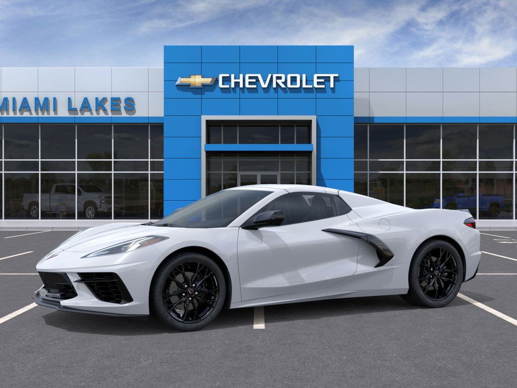 New 2026 Arctic White Chevrolet Stingray image 2