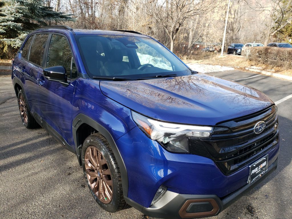 Sapphire Blue Pearl 2026 Subaru Forester SUV / Crossover All-Wheel Drive Continuously Variable Transmission