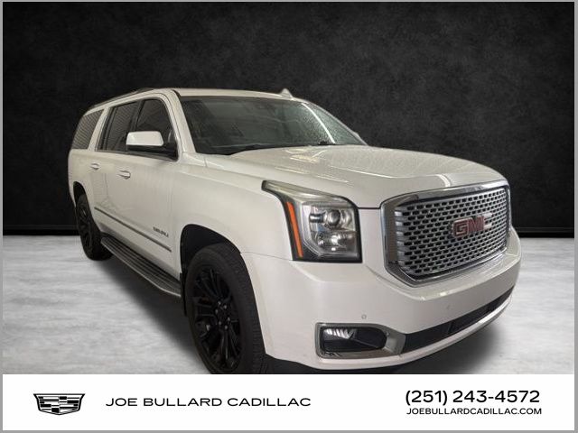 White Frost Tricoat 2016 GMC Yukon XL Denali RWD SUV / Crossover 4X2 8-Speed Automatic