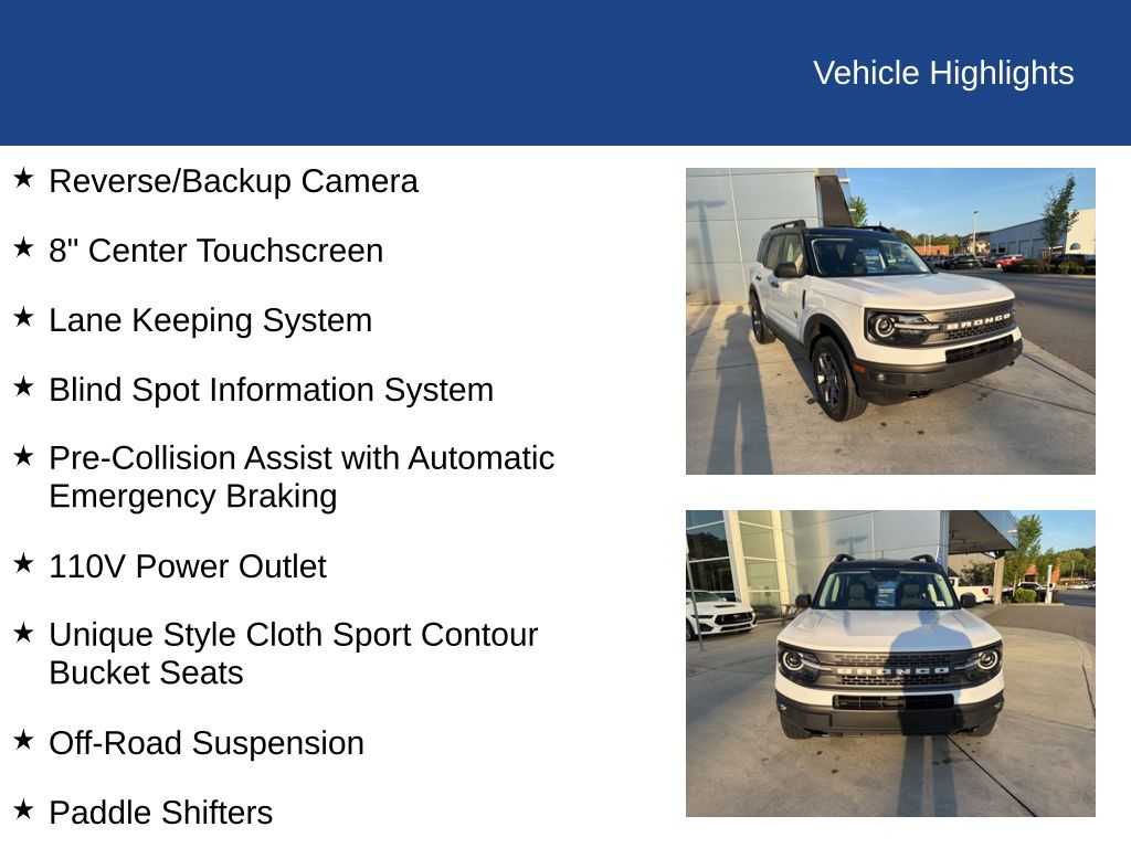 2024 Ford Bronco Sport Badlands