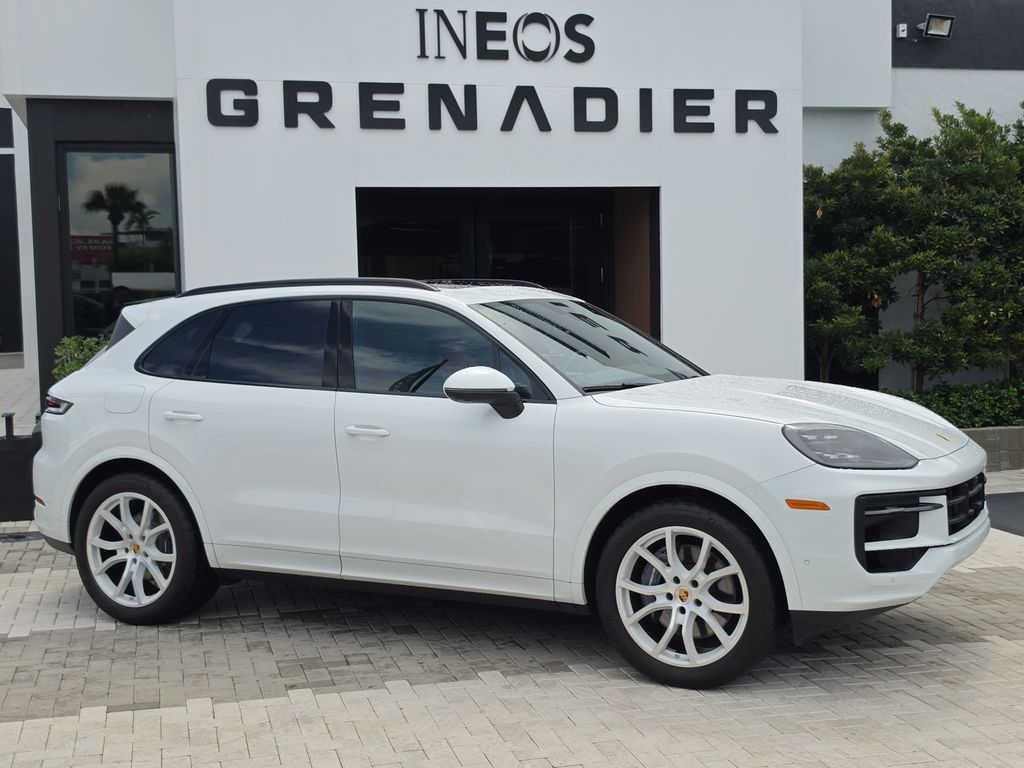 White 2024 Porsche Cayenne SUV / Crossover All-Wheel Drive 8-Speed Automatic