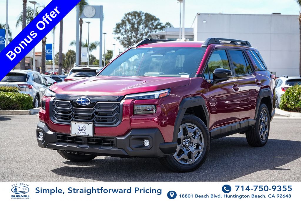 Crimson Red 2026 Subaru Outback SUV / Crossover All-Wheel Drive Continuously Variable Transmission