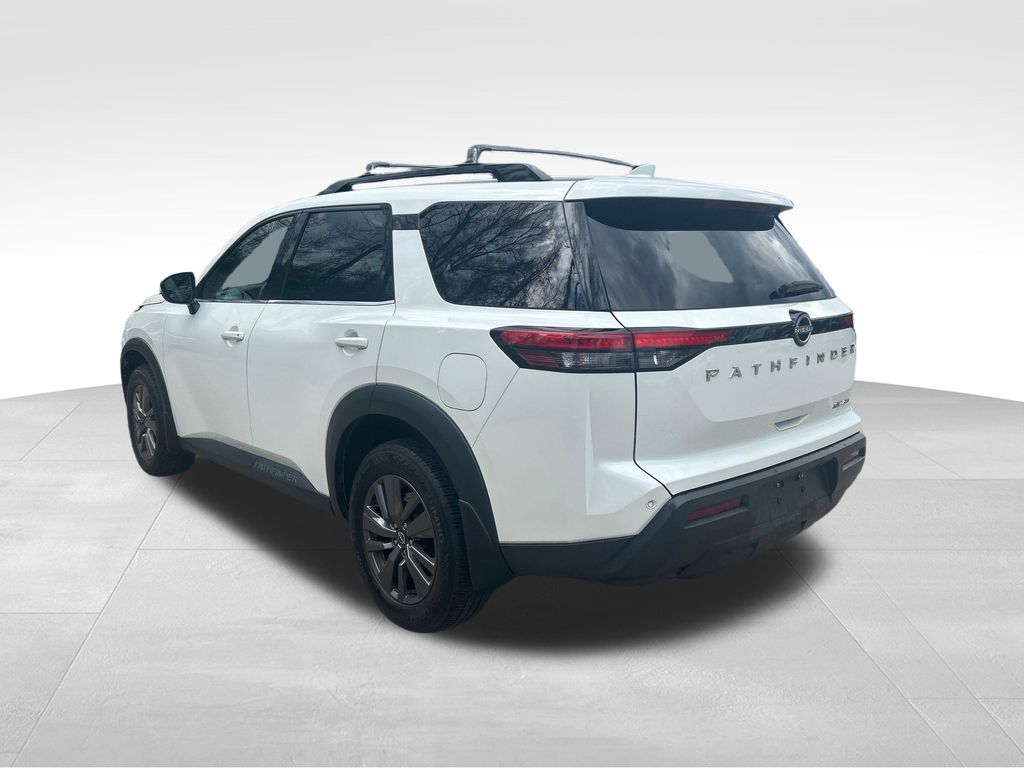 2022 Nissan Pathfinder SV White at Auto Express Mitsubishi