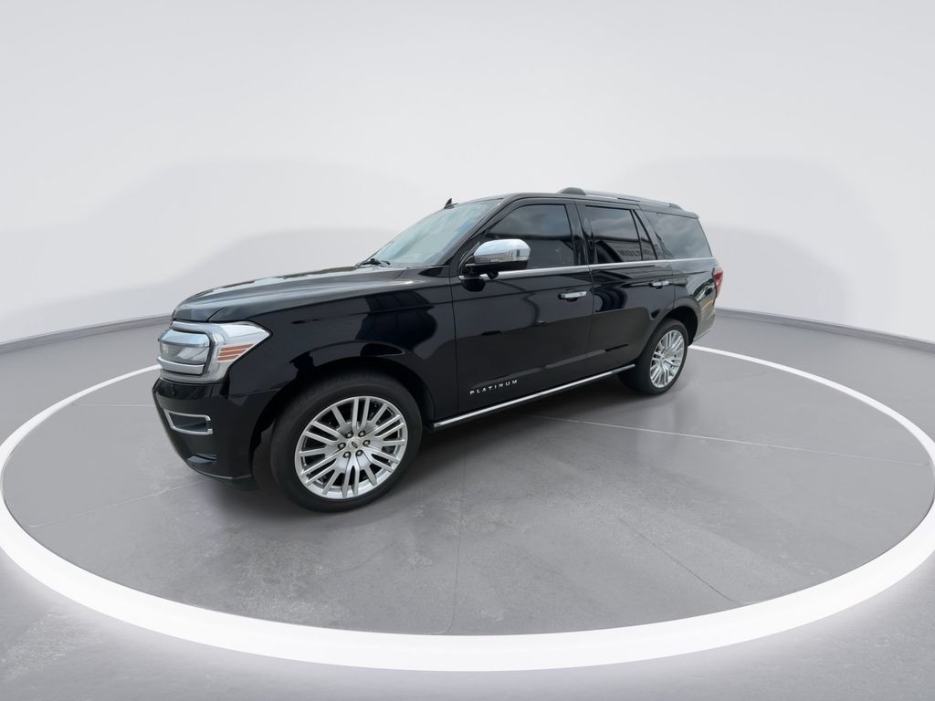 Used 2024 Black Metallic Ford Platinum image 4