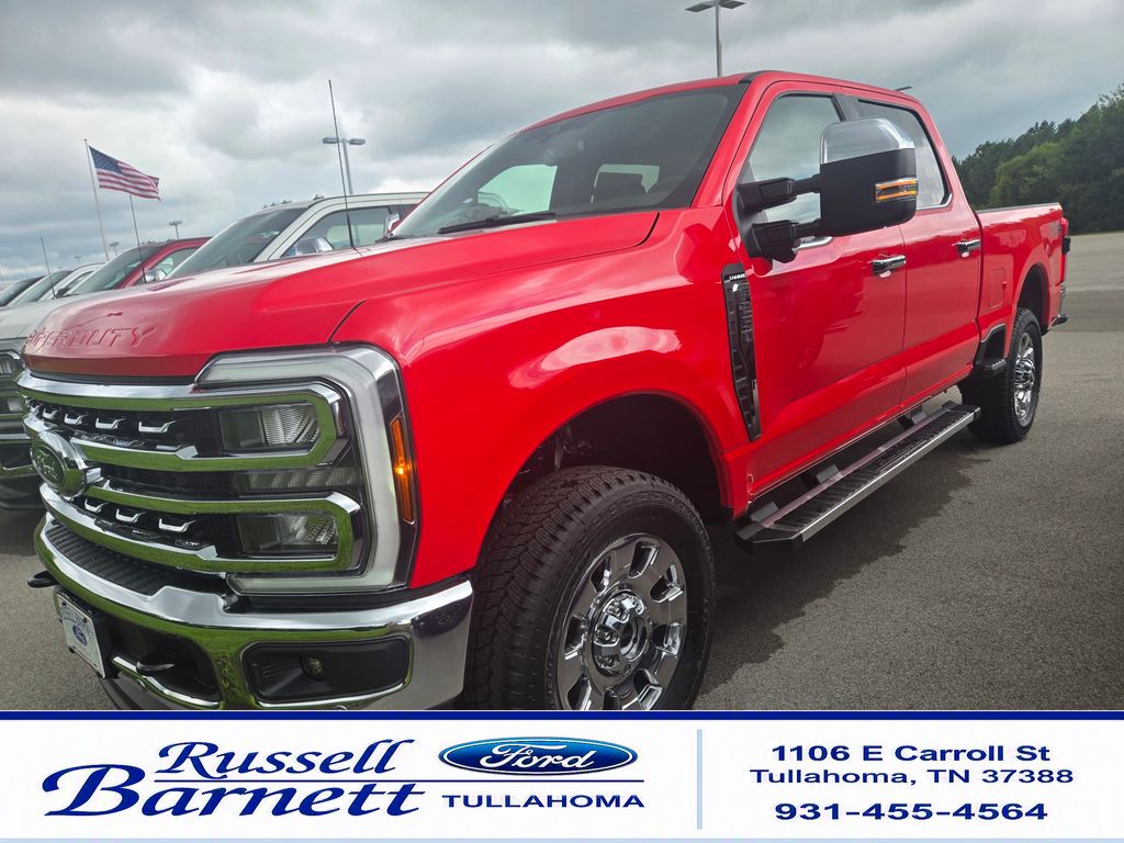 Race Red 2026 Ford F-250 Super Duty Pickup Truck Four-Wheel Drive Automatic