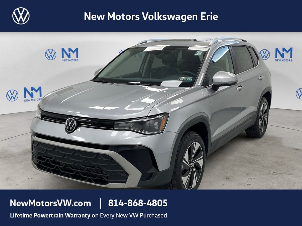 Silver Metallic 2026 Volkswagen Taos SUV / Crossover All-Wheel Drive 8-Speed Automatic
