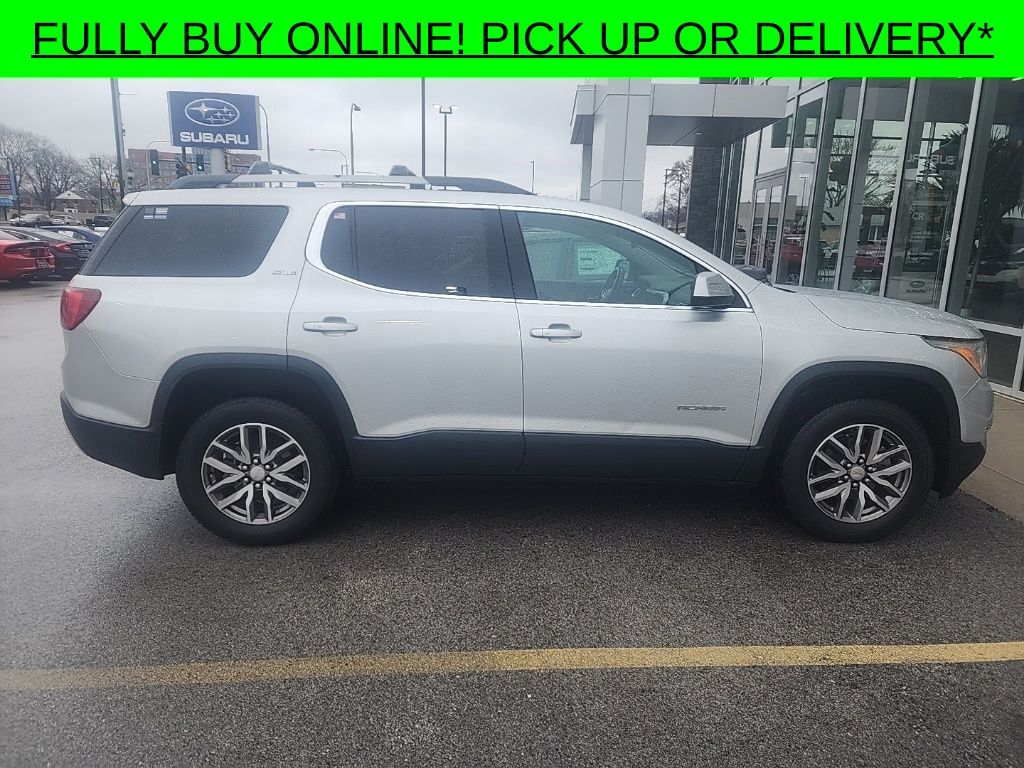 Quicksilver Metallic 2019 GMC Acadia SLE-2 FWD SUV / Crossover Front-Wheel Drive 6-Speed Automatic