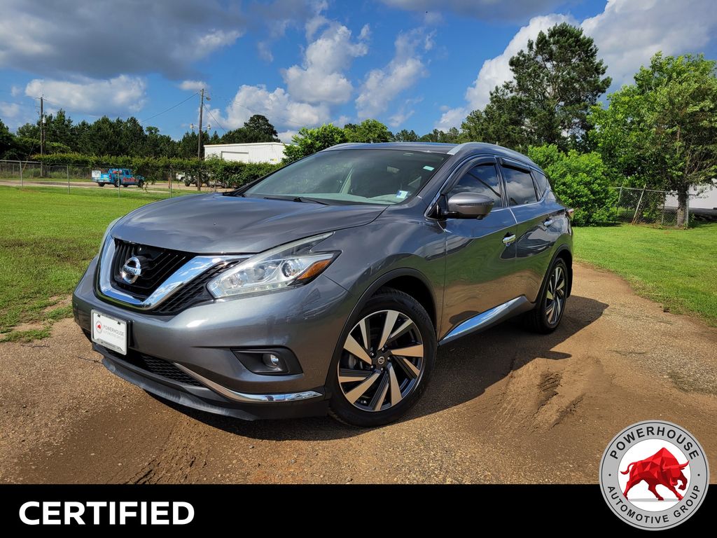 Gray (Gun Metallic) 2018 Nissan Murano SUV / Crossover All-Wheel Drive Continuously Variable Transmission