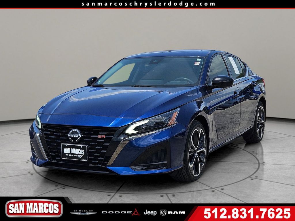 Deep Blue Pearl 2024 Nissan Altima Sedan All-Wheel Drive Continuously Variable Transmission