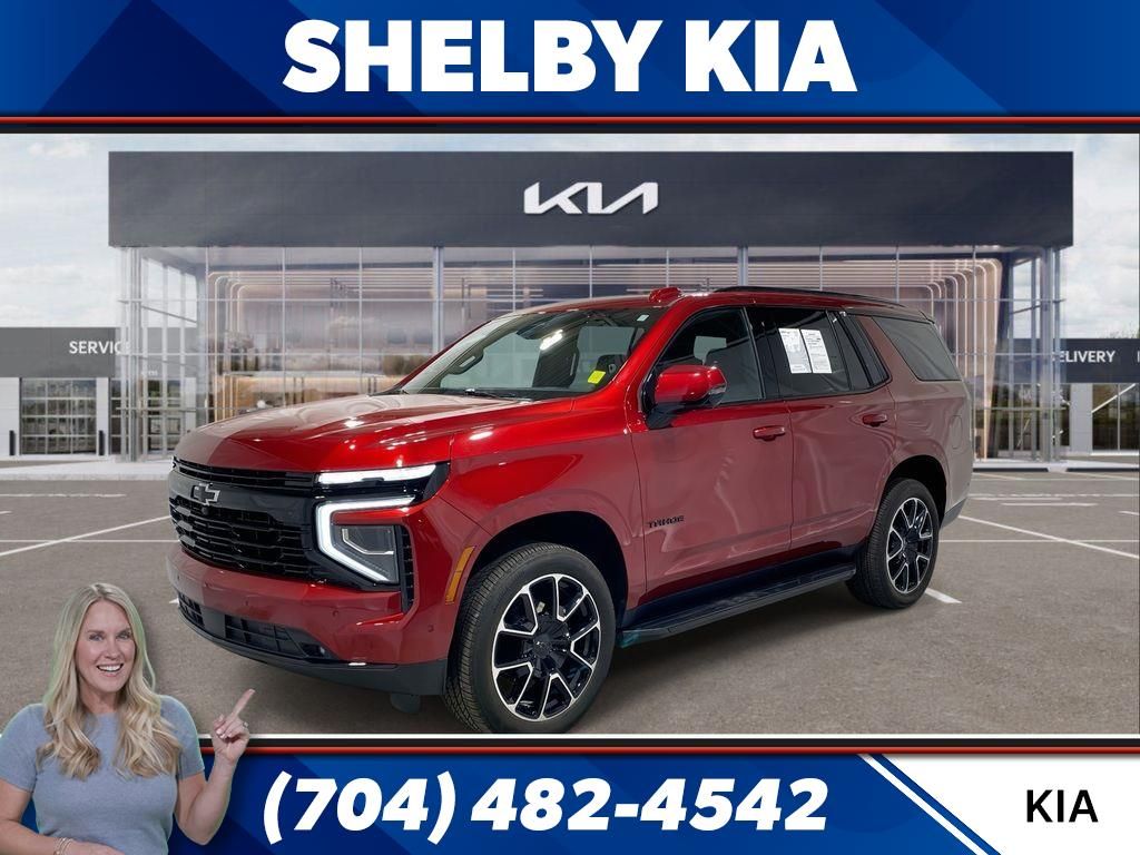 Radiant Red Tintcoat 2025 Chevrolet Tahoe RST 4WD SUV / Crossover Four-Wheel Drive