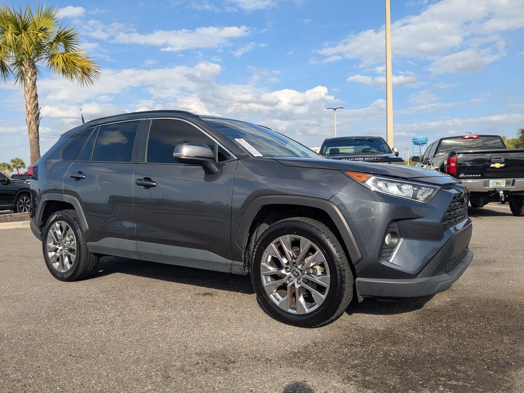Magnetic Gray Metallic 2021 Toyota RAV4 SUV / Crossover Front-Wheel Drive 8-Speed Automatic