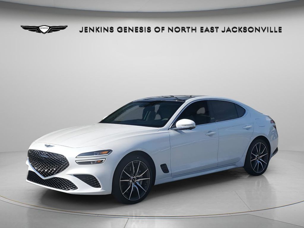Uyuni White 2026 Genesis G70 2.5T Prestige RWD Sedan Rear-Wheel Drive 8-Speed Automatic