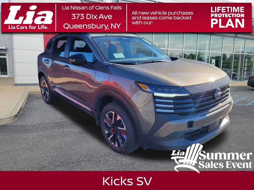Brown (Canyon Bronze Metallic) 2026 Nissan Kicks SUV / Crossover All-Wheel Drive Continuously Variable Transmission