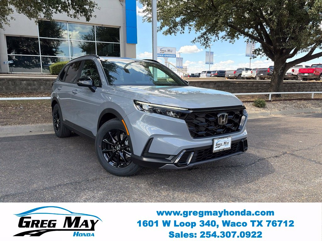 2026 Honda CR-V Hybrid Sport Gray at Greg May Honda