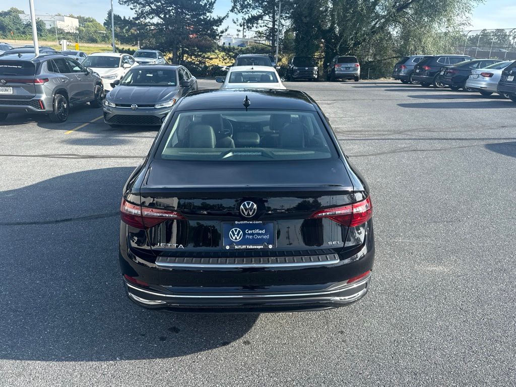 2024 Volkswagen Jetta 1.5T SEL Black at Bob Ruth Ford