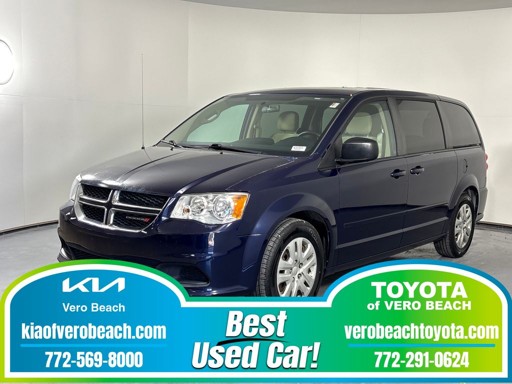 True Blue Pearlcoat 2016 Dodge Grand Caravan SE FWD Minivan Front-Wheel Drive 6-Speed Automatic