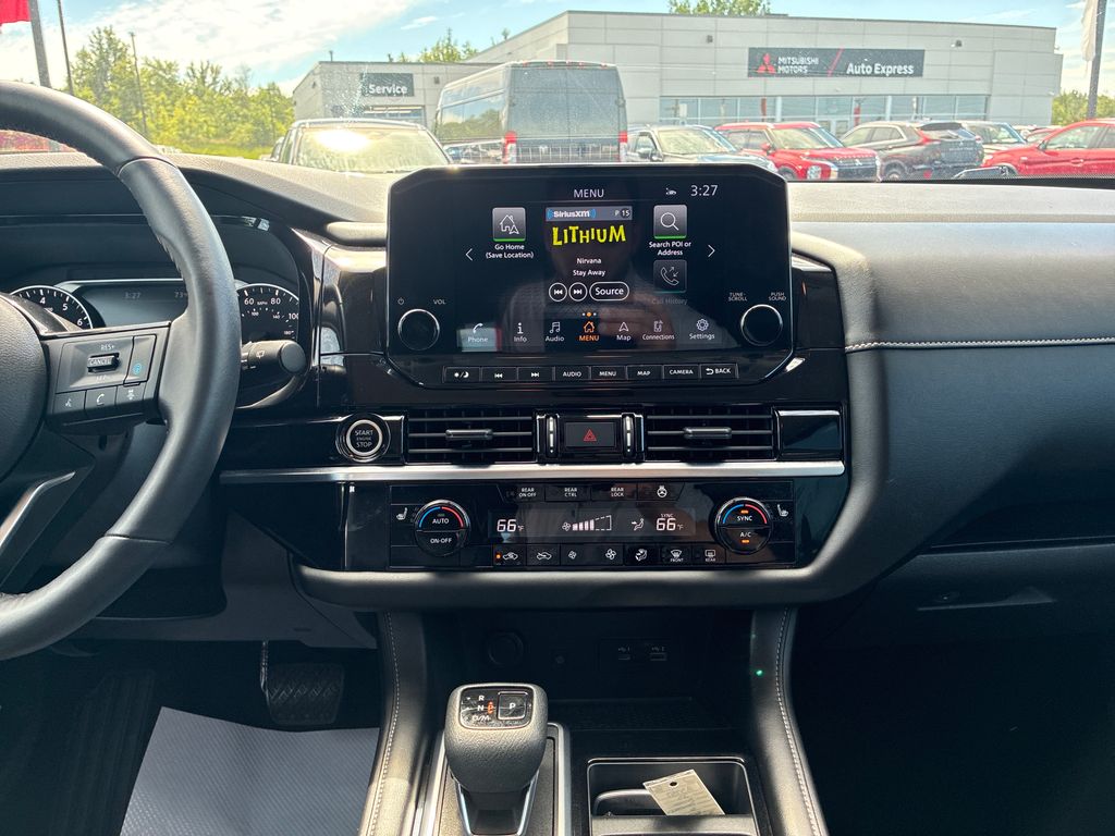 2023 Nissan Pathfinder SL Red at Bob Ruth Ford