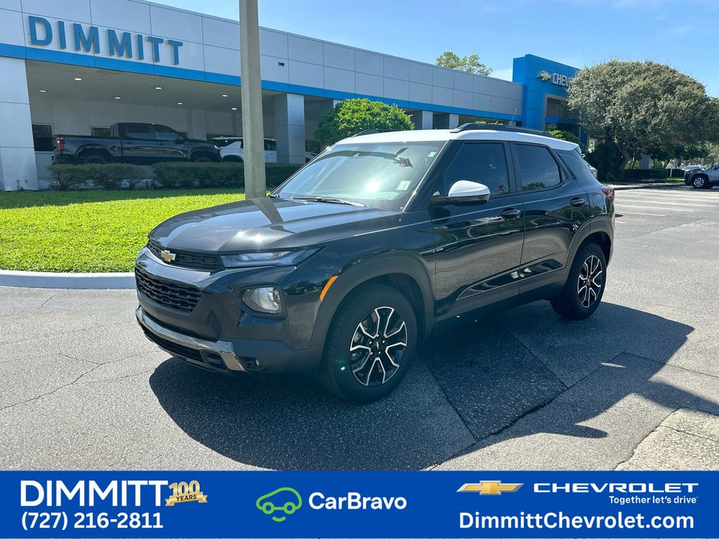 Mosaic Black Metallic 2023 Chevrolet Trailblazer SUV / Crossover Front-Wheel Drive Continuously Variable Transmission