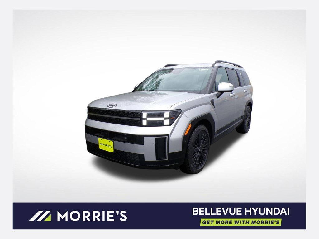 Shimmering Silver 2026 Hyundai Santa Fe Hybrid SUV / Crossover All-Wheel Drive 6-Speed Automatic