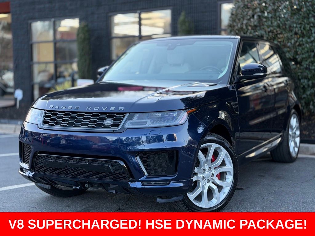 Constellation Blue 2022 Land Rover Range Rover Sport SUV / Crossover All-Wheel Drive 8-Speed Automatic