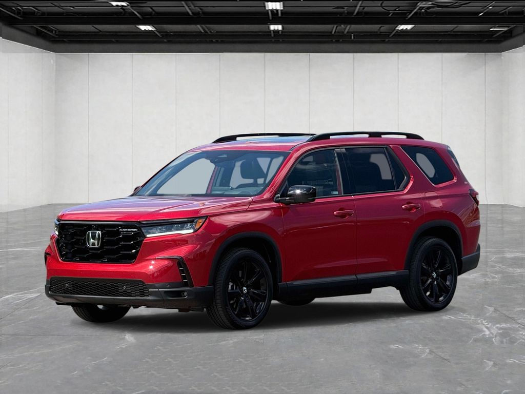 Red 2025 Honda Pilot SUV / Crossover All-Wheel Drive Automatic