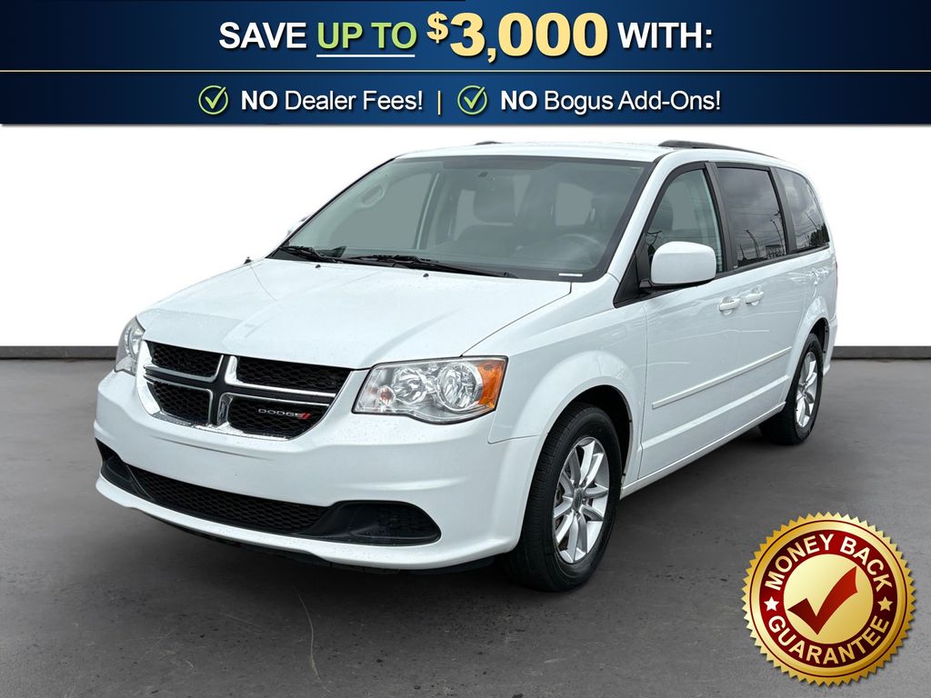 Bright White Clearcoat 2014 Dodge Grand Caravan SXT FWD Minivan Front-Wheel Drive 6-Speed Automatic
