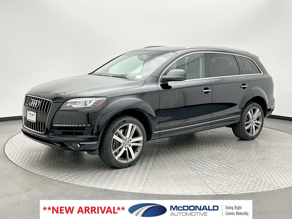 Black 2015 Audi Q7 SUV / Crossover All-Wheel Drive 8-Speed Automatic