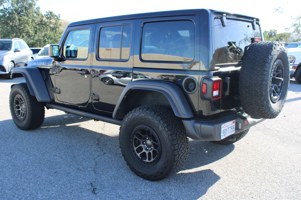 Used 2022 Black Jeep Unlimited High Tide image 6