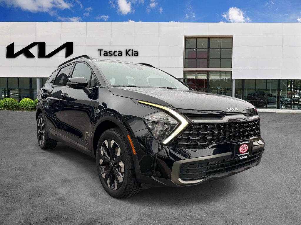 Ebony Black 2023 Kia Sportage SUV / Crossover All-Wheel Drive 8-Speed Automatic