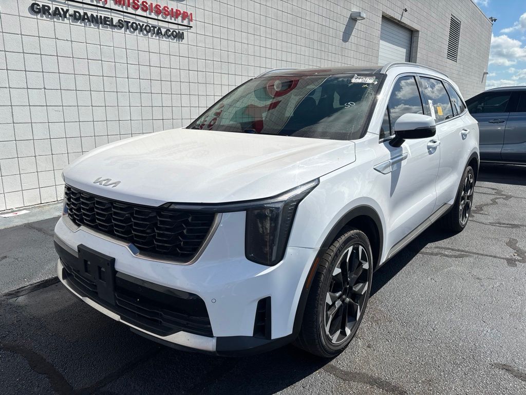 Glacial White Pearl 2024 Kia Sorento SUV / Crossover Front-Wheel Drive 8-Speed Dual Clutch