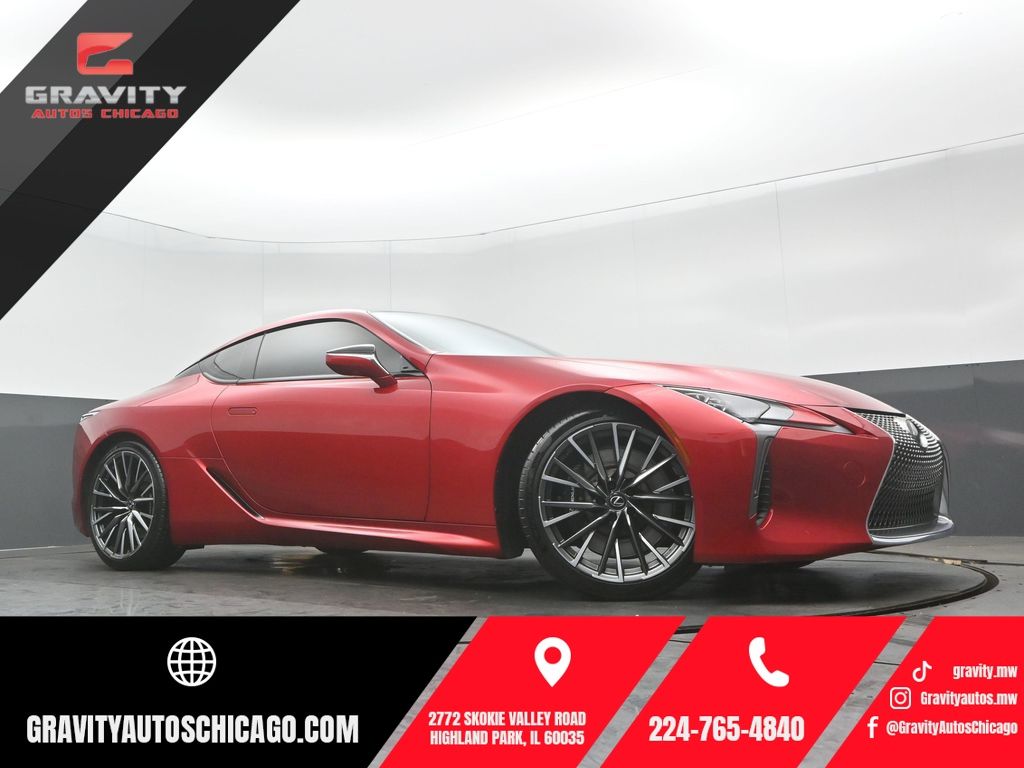 Infrared 2024 Lexus LC 500 Coupe RWD Coupe Rear-Wheel Drive Automatic